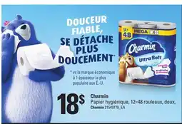 Provigo CHARMIN PAPIER HYGIÉNIQUE, 12=48 ROULEAUX, DOUX offer