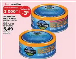 Provigo THON BLANC WILD PLANET, 142 G offer