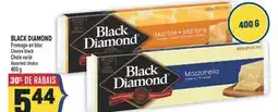 Marché Adonis BLACK DIAMOND FROMAGE EN BLOC| BLACK DIAMOND CHEESE BLOCK offer