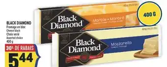 Marché Adonis BLACK DIAMOND FROMAGE EN BLOC| BLACK DIAMOND CHEESE BLOCK offer