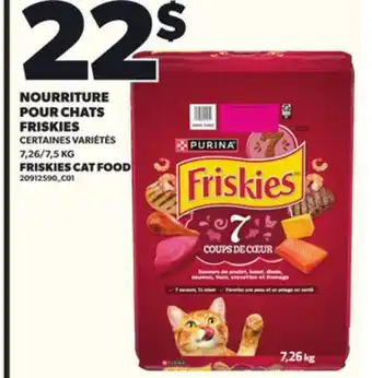 Provigo NOURRITURE POUR CHATS FRISKIES, 7,26/7,5 KG offer