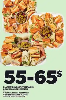 Provigo PLATEAU GOURMET, VÉGÉTARIEN DE LUXE OU DE RÉCEPTION offer