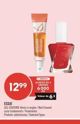 Pharmaprix ESSIE GEL COUTURE Nail Enamel or Treatments offer