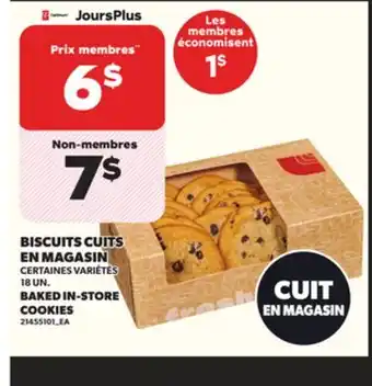 Provigo BISCUITS CUITS EN MAGASIN, 18 UN offer