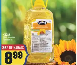 Marché Adonis CEDAR Huile tournesol | Sunflower oil offer