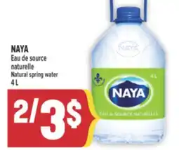 Marché Adonis EAU DE SOURCE NATURELLE NAYA | NAYA NATURAL SPRING WATER offer