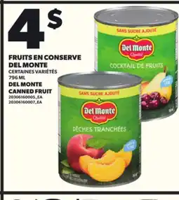 Provigo FRUITS EN CONSERVE DEL MONTE, 796 ML offer