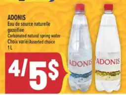 Marché Adonis EAU DE SOURCE NATURELLE GAZÉIFIÉE ADONIS | ADONIS CARBONATED NATURAL SPRING WATER offer