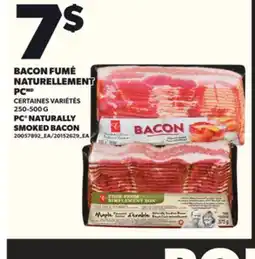 Provigo BACON FUMÉ NATURELLEMENT PCMD, 250-500 G offer