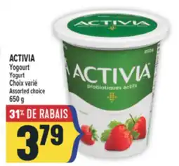 Marché Adonis ACTIVIA YOGOURT | YOGURT offer