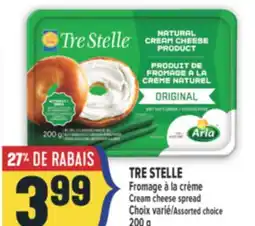 Marché Adonis TRE STELLE FROMAGE À LA CRÈME CREAM CHEESE SPREAD offer