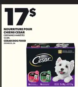 Provigo NOURRITURE POUR CHIENS CESAR, 12 UN offer