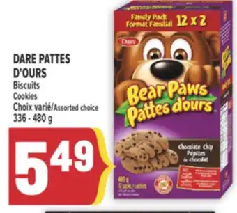 Marché Adonis DARE PATTES D'OURS Biscuits | Cookies offer