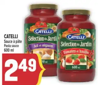 Marché Adonis CATELLI Sauce à pâte | Pasta sauce offer