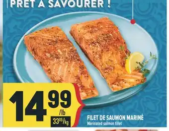 Marché Adonis FILET DE SAUMON MARINÉ | MARINATED SALMON FILLET offer