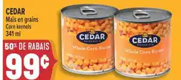 Marché Adonis CEDAR MAÏS EN GRAINS | CORN KERNELS offer