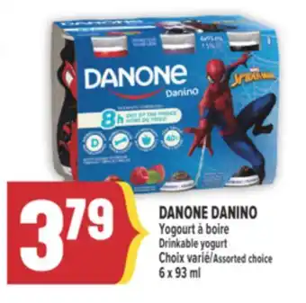 Marché Adonis DANONE DANINO Yogourt à boire | Drinkable yogurt offer