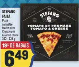 Marché Adonis STEFANO FAITA PIZZA CONGELÉE | FROZEN PIZZA offer