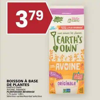 Rachelle-Bery Grocery EARTH'S OWN PLANT-BASED BEVERAGE offer