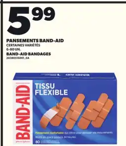 Provigo PANSEMENTS BAND-AID, 6-80 UN offer