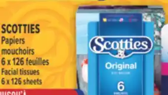 Marché Adonis SCOTTIES PAPIERS MOUCHOIRS | FACIAL TISSUES offer