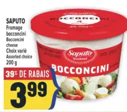 Marché Adonis SAPUTO Fromage bocconcini | Bocconcini cheese offer