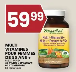 Rachelle-Bery Grocery MEGA FOOD 55 YEARS + WOMEN'S MULTI VITAMINS offer