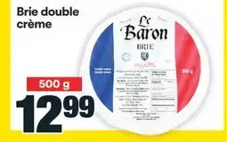 Super C Brie double crème offer