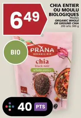 Rachelle-Bery Grocery PRANA ORGANIC WHOLE OR GROUND CHIA offer