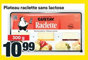 Super C Plateau raclette sans lactose MONSIEUR GUSTAV offer