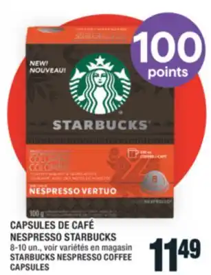 Super C CAPSULES DE CAFÉ NESPRESSO STARBUCKS | STARBUCKS NESPRESSO COFFEE CAPSULES offer