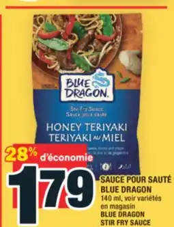 Super C SAUCE POUR SAUTÉ BLUE DRAGON | BLUE DRAGON STIR FRY SAUCE offer