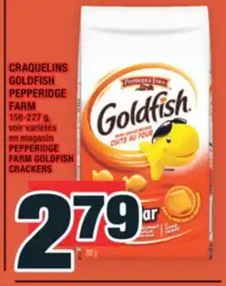 Super C CRAQUELINS GOLDFISH PEPPERIDGE FARM | PEPPERIDGE FARM GOLDFISH CRACKERS offer