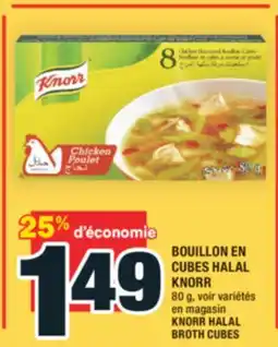 Super C BOUILLON EN CUBES HALAL KNORR | KNORR HALAL BROTH CUBES offer