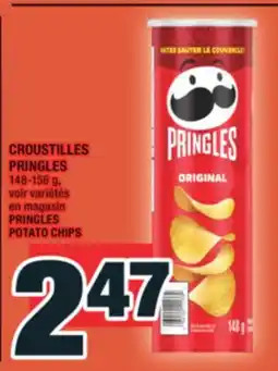 Super C CROUSTILLES PRINGLES | PRINGLES POTATO CHIPS offer