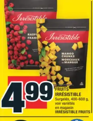 Super C FRUITS IRRÉSISTIBLE | IRRÉSISTIBLE FRUITS offer