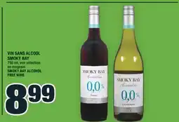 Super C VIN SANS ALCOOL SMOKY BAY | SMOKY BAY ALCOHOL FREE WINE offer