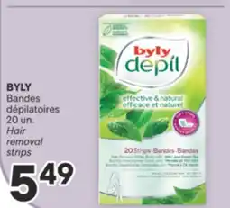 Brunet BYLY Bandes dépilatoires offer