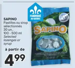 Brunet SAPINO Pastilles ou sirop sélectionnés offer