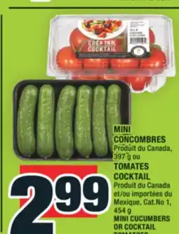 Super C MINI CONCOMBRES | MINI CUCUMBERS offer