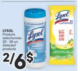 Brunet LYSOL Produits sélectionnés offer