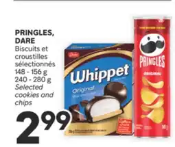 Brunet PRINGLES, DARE Biscuits et croustilles sélectionnés offer