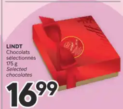 Brunet LINDT Chocolats sélectionnés offer