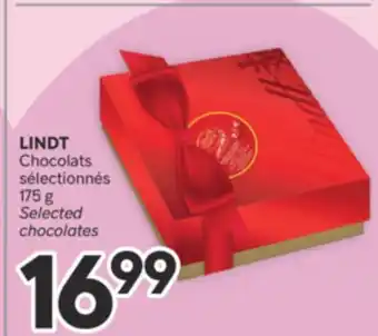 Brunet LINDT Chocolats sélectionnés offer