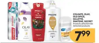 Brunet COLGATE, OLAY, OLD SPICE, GILLETTE, PANTENE, SECRET Produits sélectionnés offer