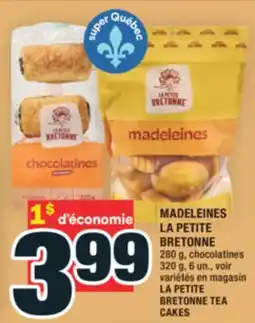 Super C MADELEINES LA PETITE BRETONNE |LA PETITE BRETONNE TEA CAKES offer