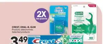 Brunet CREST, ORAL-B, GUM Produits sélectionnés offer