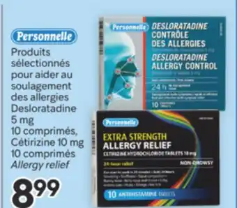 Brunet PERSONNELLE Produits sélectionnés pour aider au soulagement des allergies Desloratadine offer