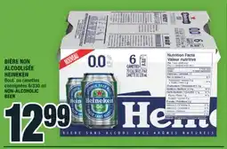 Super C BIÈRE NON ALCOOLISÉE HEINEKEN | NON-ALCOHOLIC BEER offer