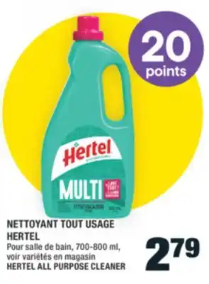 Super C NETTOYANT TOUT USAGE HERTEL | HERTEL ALL PURPOSE CLEANER offer